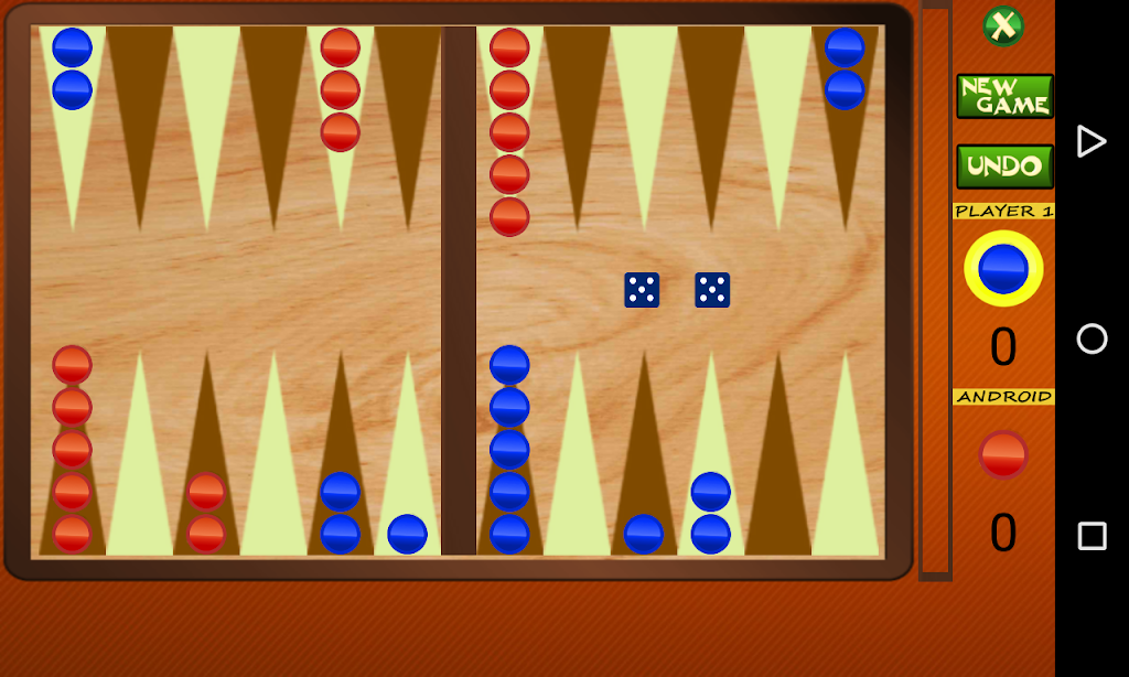 Backgammon by Maxi Games Screenshot1