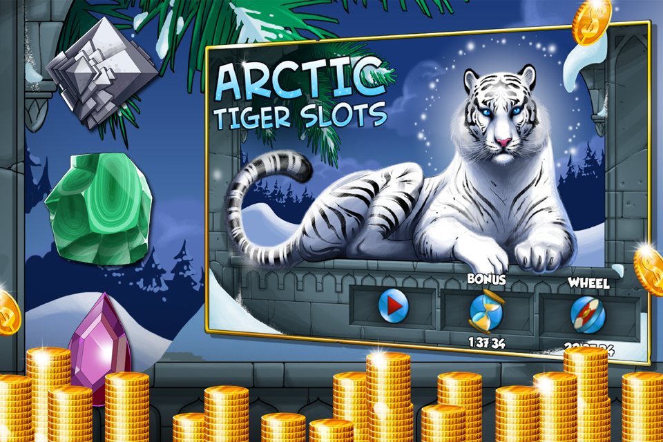 Arctic Tiger Slot Machine Screenshot1