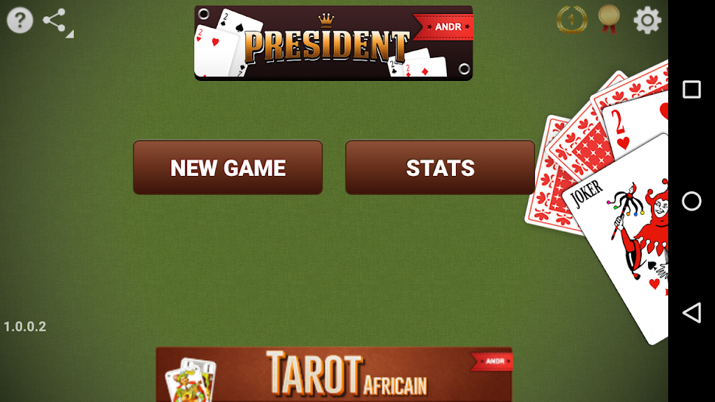 President Andr Card Game Free Screenshot1