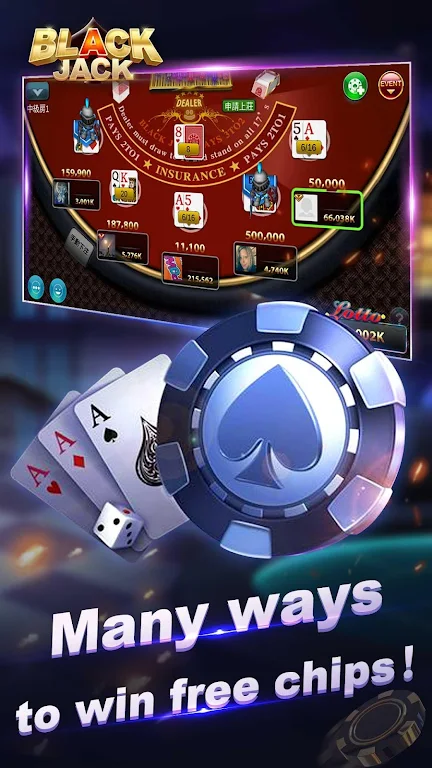 Blackjack 21-Free online poker game-jackpot casino Screenshot3