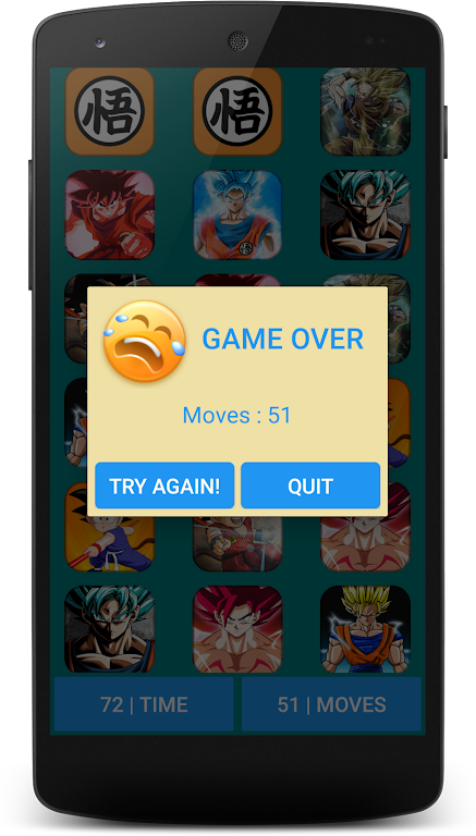 Goku Pair Game Screenshot3