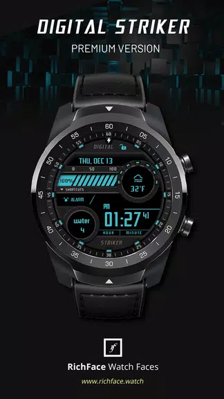 Digital Striker Watch Face Screenshot2