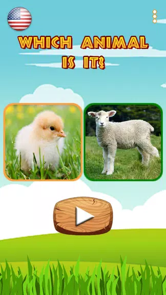 Guess animal sounds and names Screenshot3