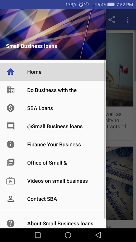 Small Business Loans Screenshot1