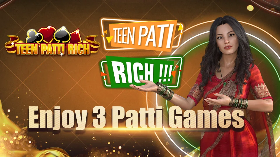 Teen Patti Rich - Best 3 Patti & Rummy & Poker Screenshot1