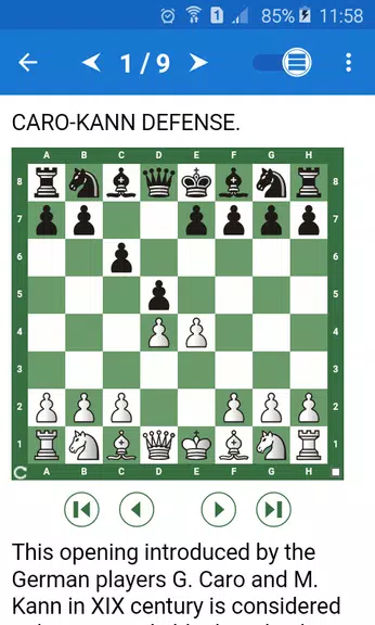 Chess Tactics in Caro-Kann Screenshot1