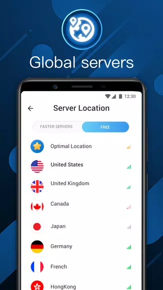 Free Secure  VPN - Unlimited VPN & Fast Security Screenshot2