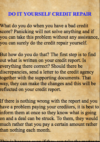 HOW TO FIX YOUR CREDIT NOW 2019 Screenshot3