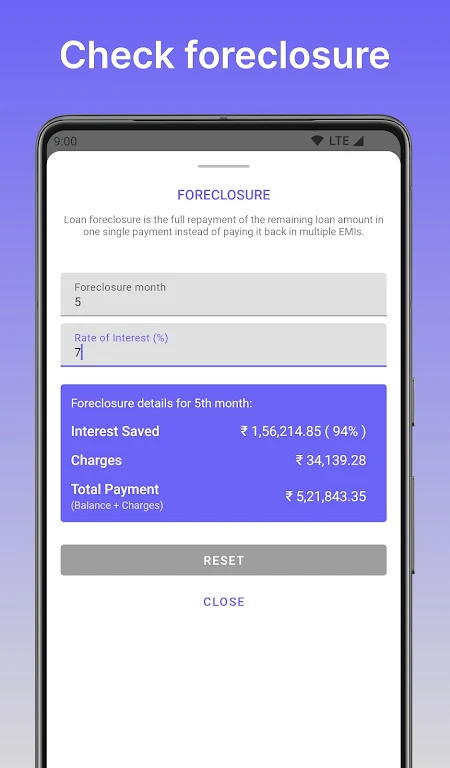 Easy EMI - EMI Loan Calculator Screenshot4