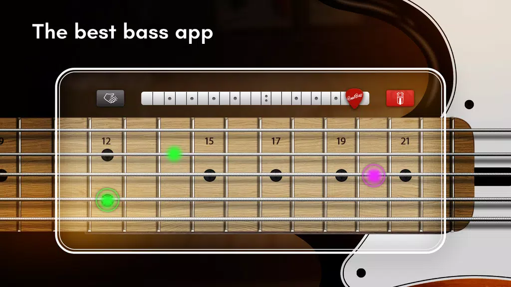 Real Bass electric bass guitar Screenshot1