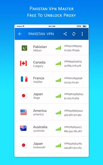 Pakistan VPN MASTER - Free To Unblock Proxy Screenshot4