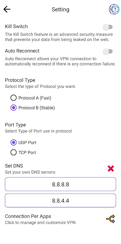 Timeout VPN - Fast, Safe Vpn Screenshot3