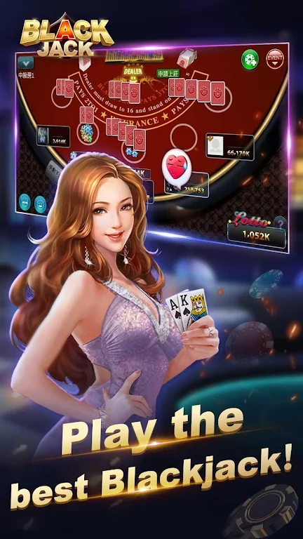 Blackjack 21-Free online poker game-jackpot casino Screenshot1