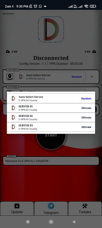 D VPN All Country Screenshot4