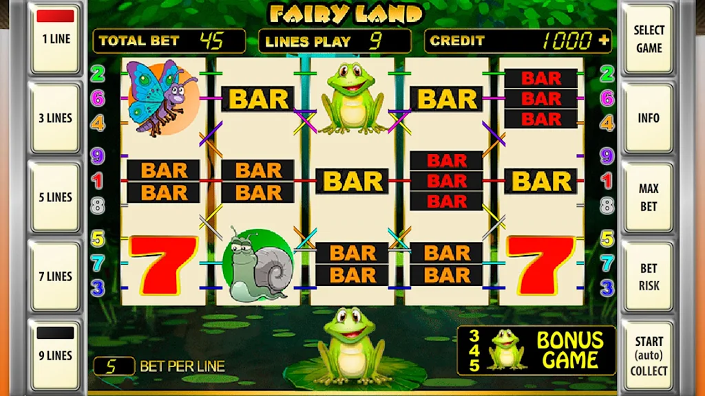 Slot machines Fairy Land Deluxe Screenshot2