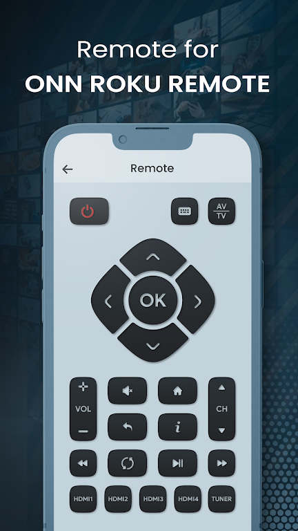 Remote for Onn Roku TV | Cast Screenshot1