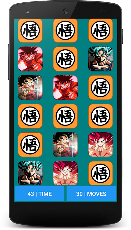 Goku Pair Game Screenshot2