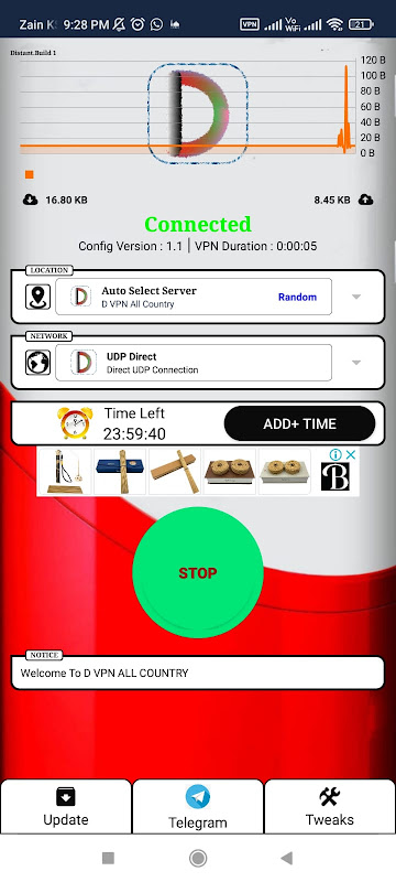 D VPN All Country Screenshot2