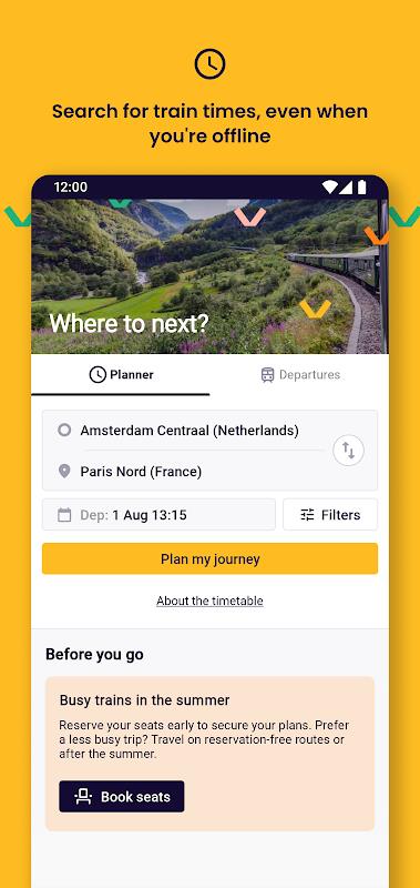 Eurail/Interrail Rail Planner Screenshot3