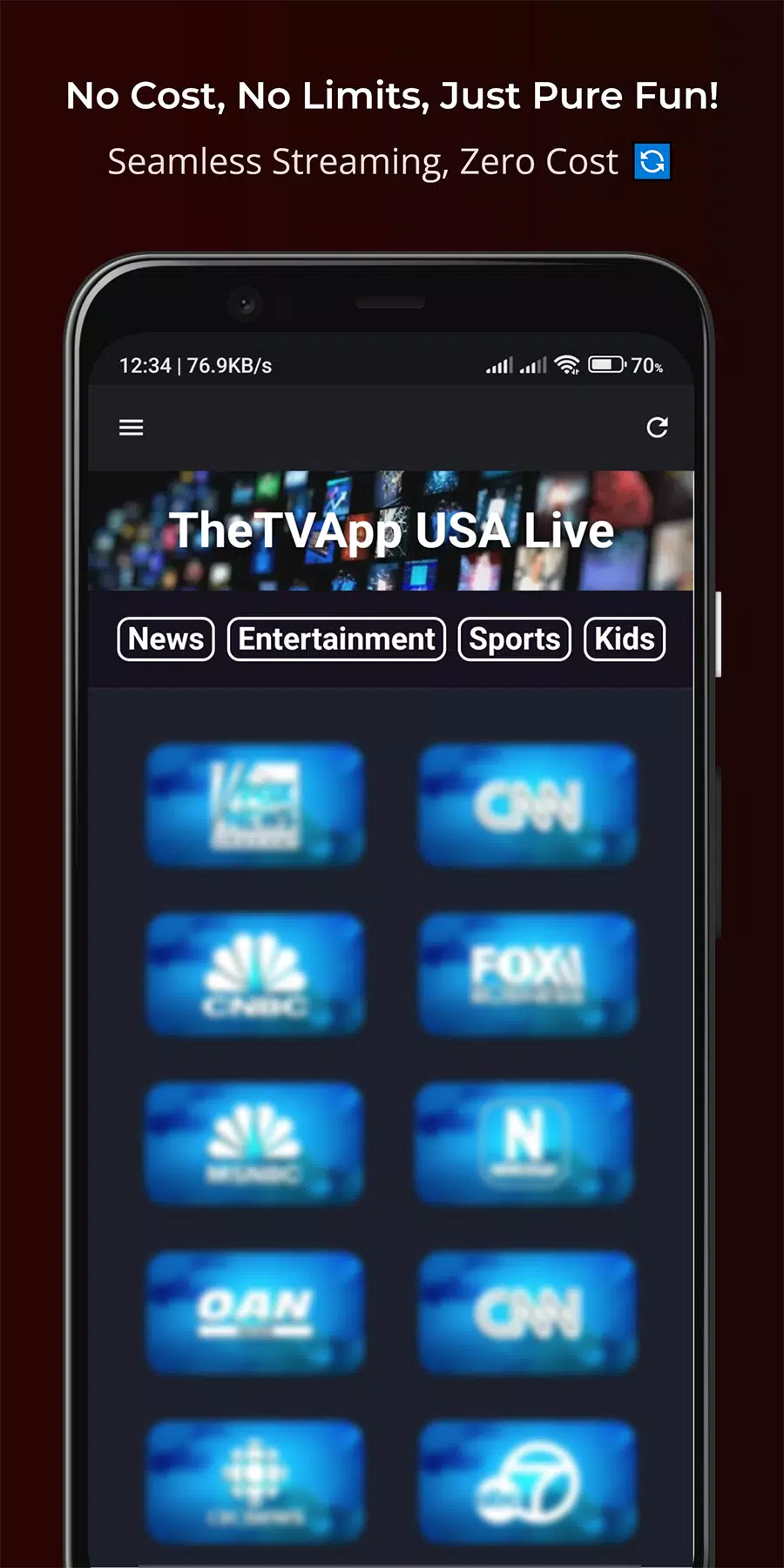 TheTVApp USA Live Screenshot2