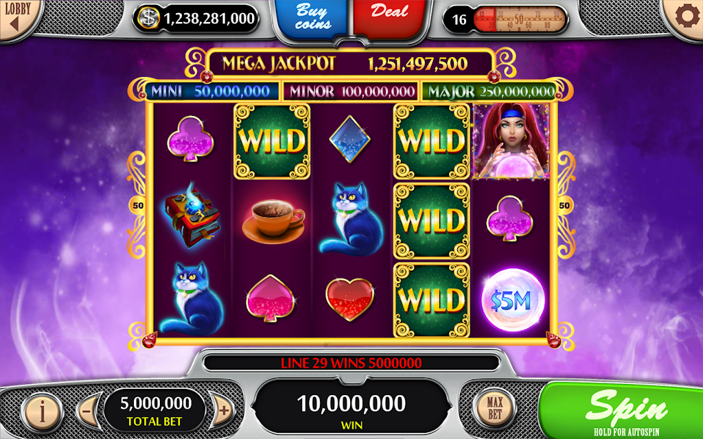 Playclio Wealth Casino - Exciting Video Slots Screenshot2