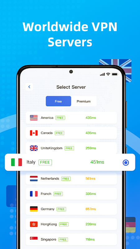 FlyVPN-Fast&Safe Proxy Screenshot1