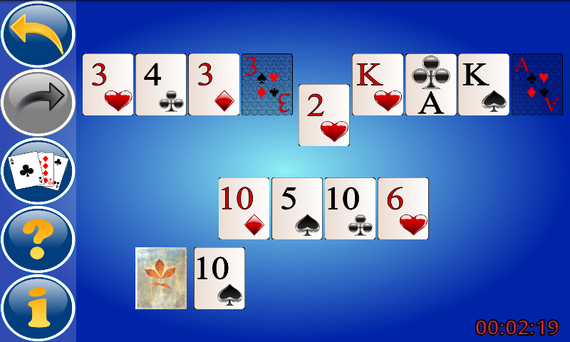 Up and Down Solitaire Free Screenshot2