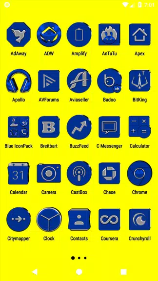 Blue Icon Pack Screenshot3