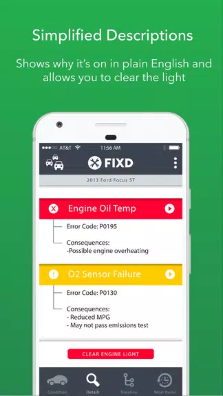 FIXD OBD2 Scanner Screenshot2