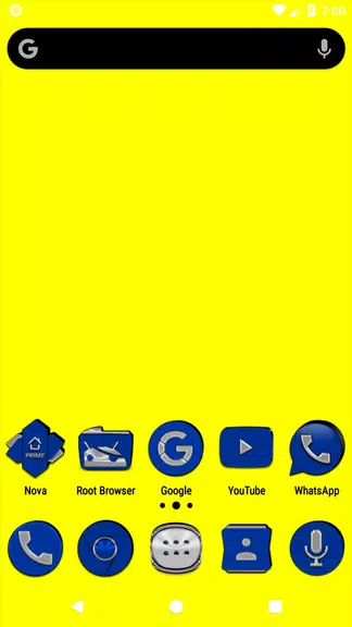 Blue Icon Pack Screenshot2