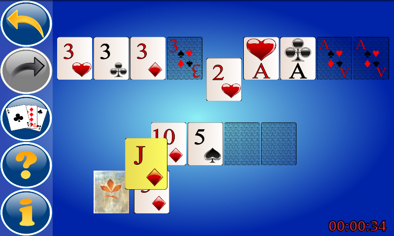 Up and Down Solitaire Free Screenshot1