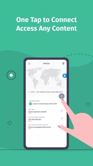 VPNGO - Unlimited Security Super VPN Proxy for Android Screenshot3