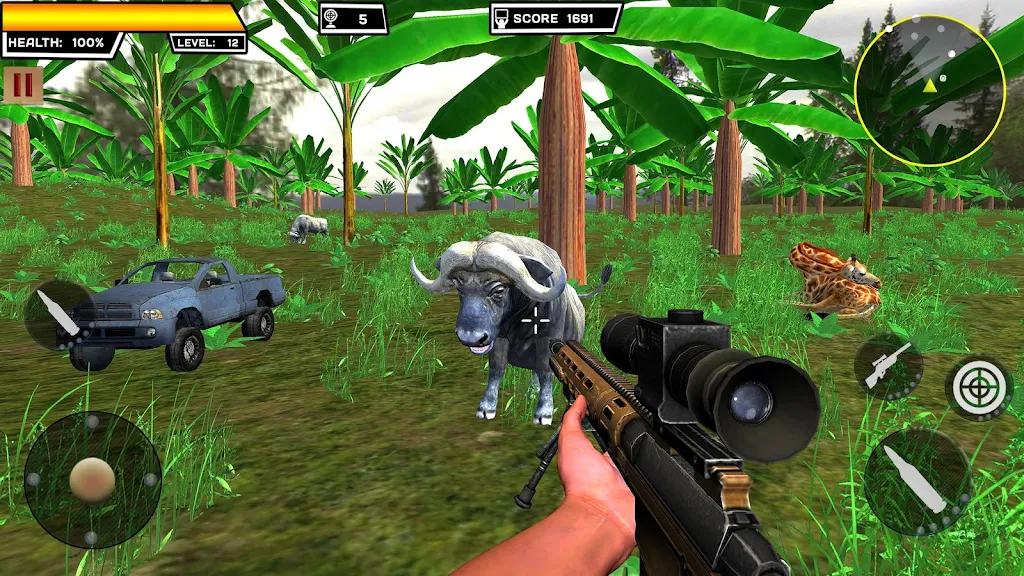 Animals Hunting 4x4 Safari 3D Screenshot3