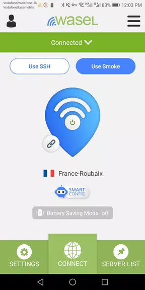 VPN/Proxy iWASEL for Android Screenshot3