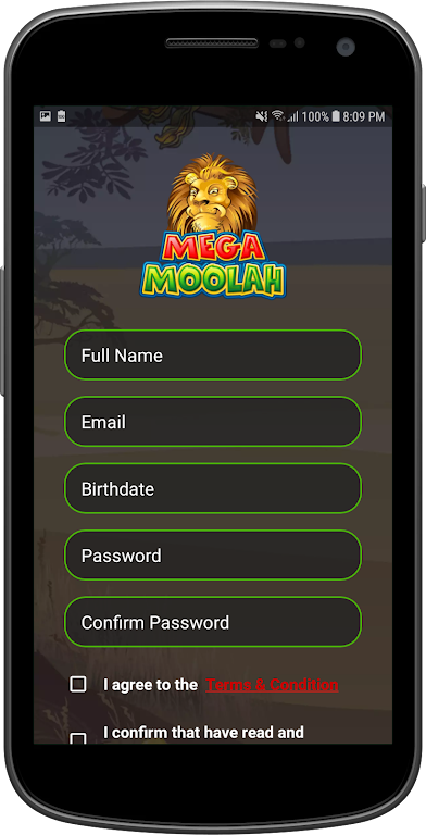 Mega Moolah Screenshot2