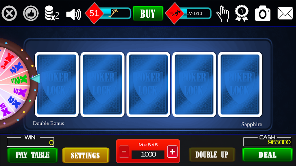 Video Poker Free - Double Bonu Screenshot1