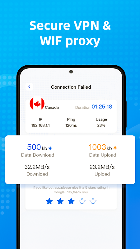 FlyVPN-Fast&Safe Proxy Screenshot3