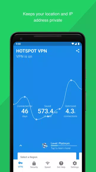 Hotspot VPN - Free, Unlimited, Fast, and Secure! Screenshot3