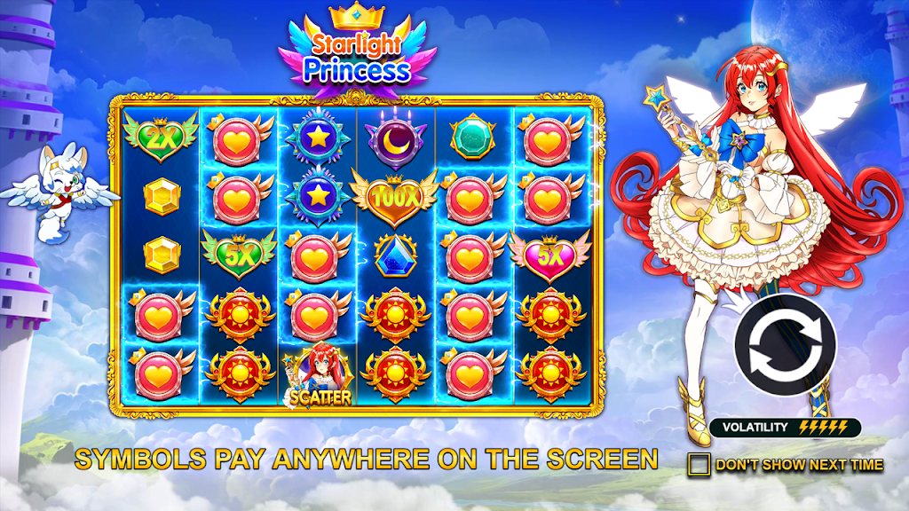 Starlight Princess Slot Screenshot1