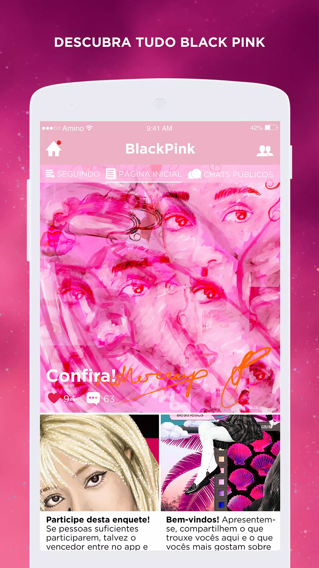 Black Pink Amino em Português Screenshot2