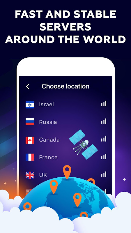 VPN for Android with Proxy Mas Screenshot2