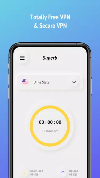 Superb VPN - Free VPN Proxy & Unlimited Secure VPN Screenshot3