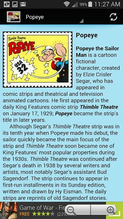 Comics on Stamps Screenshot4