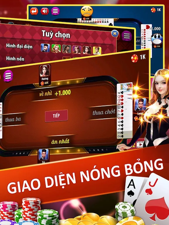 Tiến Lên - Thirteen - tien len mien nam offline Screenshot2