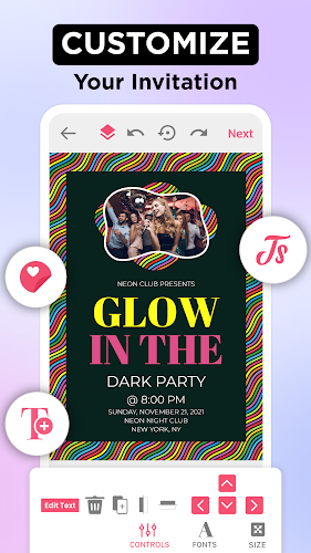 Invitation maker & Card Design Screenshot13