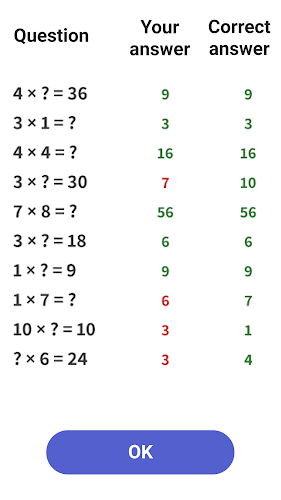 Times Table  - Learn Math Screenshot5