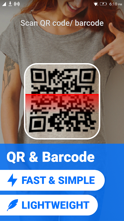 QR Code Reader Barcode Scanner Screenshot1