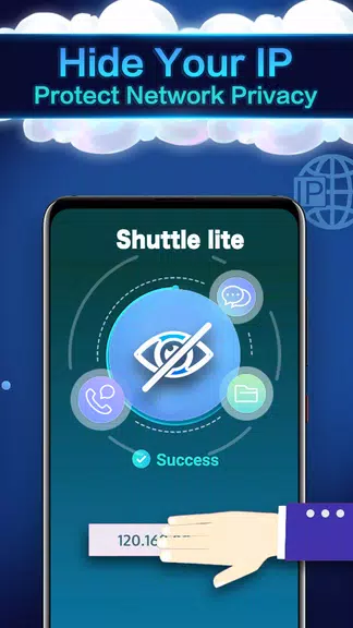 Shuttle VPN Lite - Free, Fast & Secure VPN Proxy Screenshot4