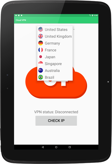 Cloud VPN Free - Fast & Secure Screenshot4