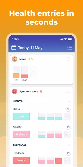 Symptom & Mood Tracker Screenshot4